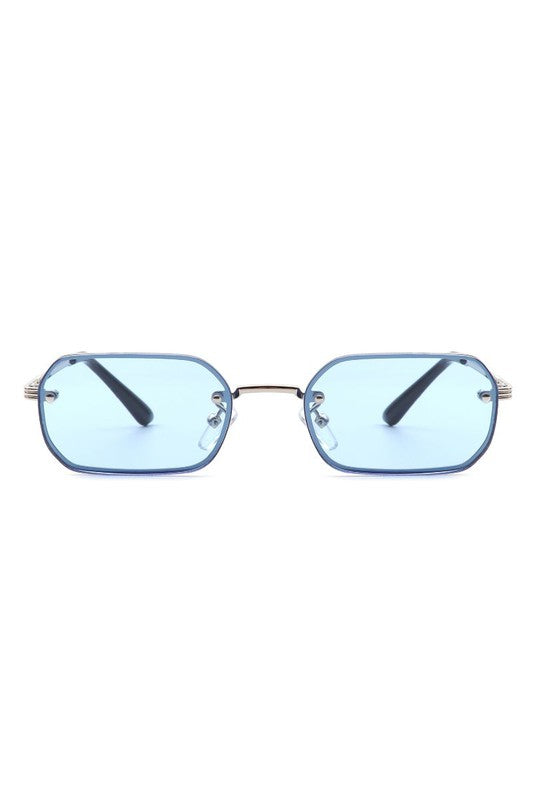 Slim Retro Rectangle Narrow Fashion Sunglasses