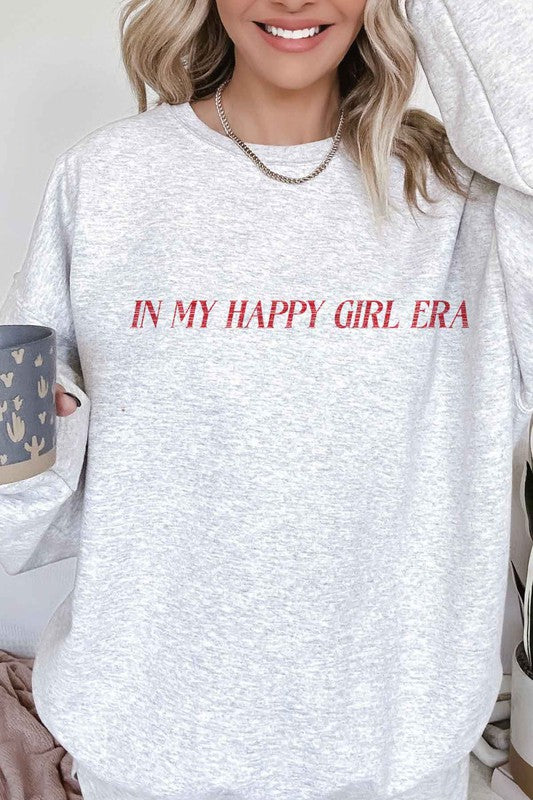 IN MY HAPPY GIRL ERA OVERSIZED SWEATSHIRT